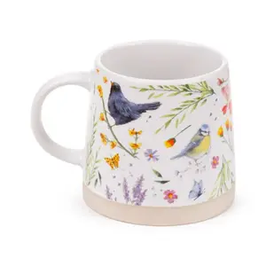 Pashley Stoneware Mug Birds & Wild Flowers Puckator image-3