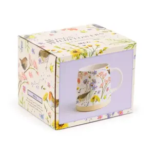 Pashley Stoneware Mug Birds & Wild Flowers Puckator image-4