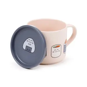 Porcelain Mug with Coaster Puckator Pusheen le Chat Sushi image-1