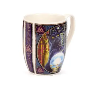 Sculpted Porcelain Mug Wizarding Cat Puckator Lisa Parker image-4