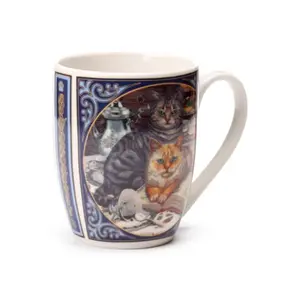 Porcelain Mug Cats and Prophecies Puckator Lisa Parker image-0