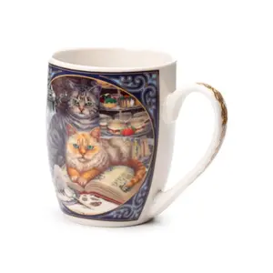 Porcelain Mug Cats and Prophecies Puckator Lisa Parker image-1