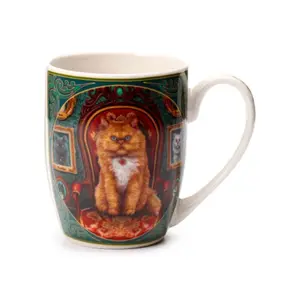 Fou de Chats Porcelain Mug Puckator Lisa Parker image-1