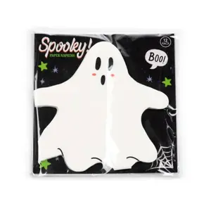 Papierserviette 3-lagig Puckator alloween Fantôme (x12) image-0