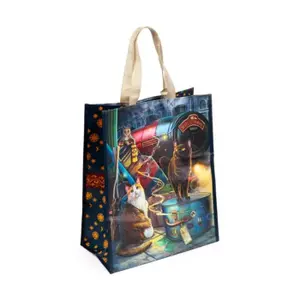 Witchwood Express Cat Tote Bag Puckator Lisa Parker image-0