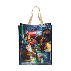 Witchwood Express Cat Tote Bag Puckator Lisa Parker image-3
