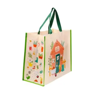 Reusable Tote Bag Puckator Jan Pashley Ailes & Fleurs sauvages image-3