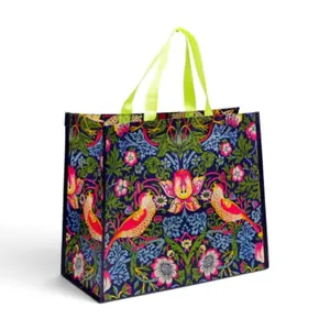 Reusable Tote Bag Puckator William Morris Voleur de Fraises image-0