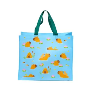 Reusable Tote Bag Puckator Capybara image-3