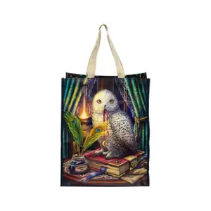 Sac cabas riutilizzabile Gardien des Sorts Puckator Lisa Parker Hibou image-3