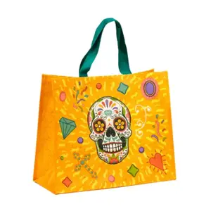 Reusable Tote Bag Puckator Day of the Dead image-0