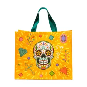 Reusable Tote Bag Puckator Day of the Dead image-1