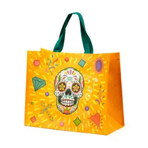 Reusable Tote Bag Puckator Day of the Dead image-4