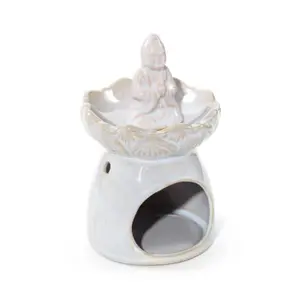 Lotus Flower Oil Burner Puckator image-1