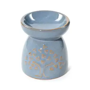 Brass Oil Burner Tree of Life Puckator image-1