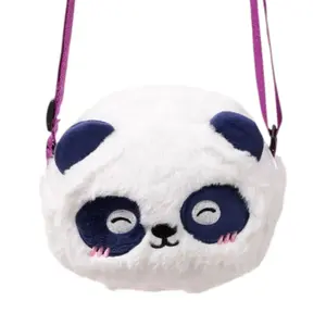 Plush Shoulder Bag Puckator Adoramals Susu le Panda image-0