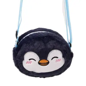 Plush Shoulder Bag Puckator Adoramals Nico le Pingouin image-0