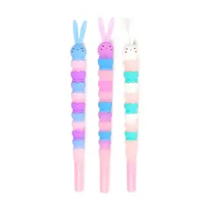 Stylo met fijne punt konijn Puckator Springtime (x3) image-1