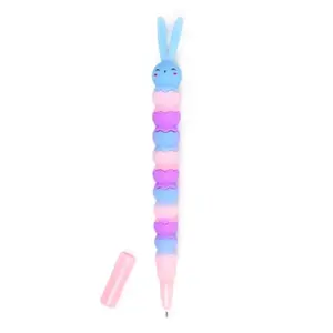 Stylo met fijne punt konijn Puckator Springtime (x3) image-3