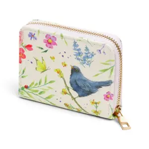 Ailes & Fleurs Sauvages Zip Fastening Purse Puckator Jan Pashley image-3