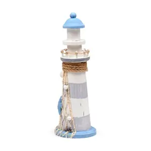 Dekoratives Leuchtfeuer mit blauer Sternen-Seaside-Erinnerung Puckator image-2