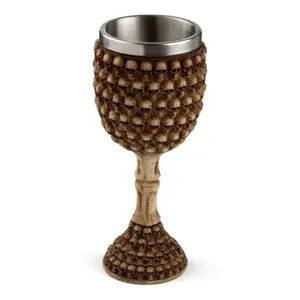 Multi Skull Decorative Goblet Puckator image-0