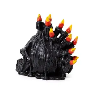 Dekorative Figur Schädel mit Kerzen und Wachs Puckator image-3
