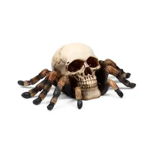 Figurine Dekoration Schädel mit Spinnenbeinen Puckator image-0