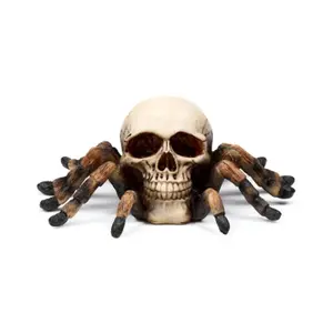 Figurine Dekoration Schädel mit Spinnenbeinen Puckator image-1