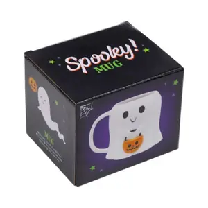 Ceramic Mug in Ghost Shape Puckator Spooky image-4