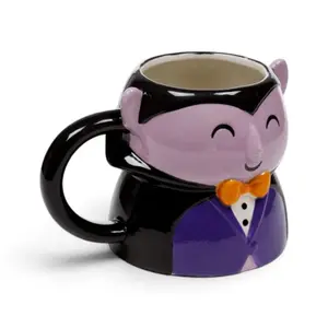 Ceramic Mug in the Shape of Dracula Puckator Spooky image-0