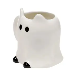 Cat-Shaped Ceramic Mug Puckator Spooky image-1