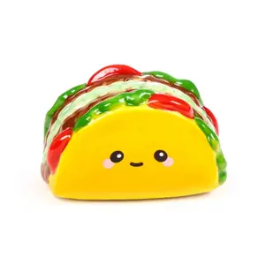Ceramic Salt and Pepper Shaker Set Puckator Frida le Taco & Sauce Epicée Foodiemals image-2