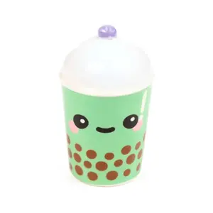 Ceramic Salt and Pepper Shaker Set Puckator Boba & Matcha Bubble Tea Foodiemals image-1