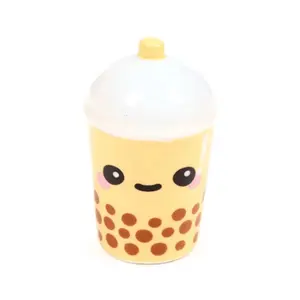Ceramic Salt and Pepper Shaker Set Puckator Boba & Matcha Bubble Tea Foodiemals image-2
