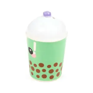 Ceramic Salt and Pepper Shaker Set Puckator Boba & Matcha Bubble Tea Foodiemals image-3