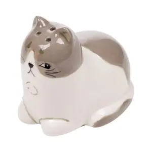 Ceramic Salt and Pepper Shaker Set Puckator Beans & Co Chats image-2