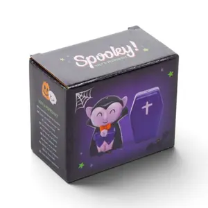 Dracula Coffin Ceramic Salt and Pepper Shaker Set Puckator Spooky image-4