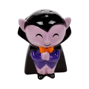 Dracula Coffin Ceramic Salt and Pepper Shaker Set Puckator Spooky image-1