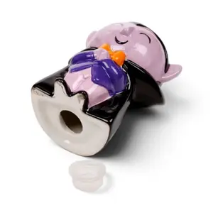 Dracula Coffin Ceramic Salt and Pepper Shaker Set Puckator Spooky image-3
