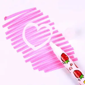 Scented Erasable Highlighters Puckator Foodiemals Fruits (x6) image-3