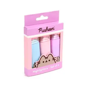 Highlighter Puckator Pusheen le Chat (x3) image-0