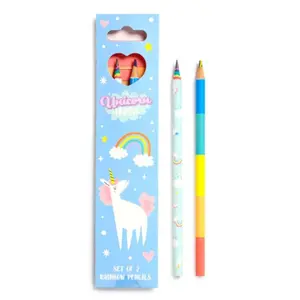 Children's colored pencils Puckator Unicorn Magic Licorne (x2) image-1