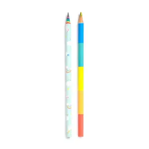 Children's colored pencils Puckator Unicorn Magic Licorne (x2) image-0