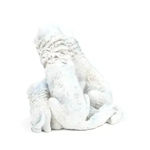 Dekorative Figur Familie von Wölfen und Welpen Puckator image-3