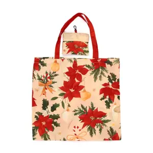 Sac cabas pliable Puckator Plantes de Noël image-1