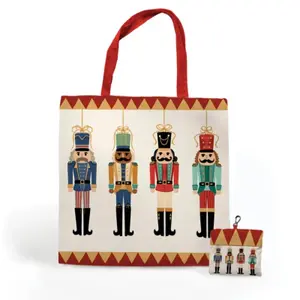 Foldable Tote Bag Puckator Noël Nutcracker Casse-noisette image-1