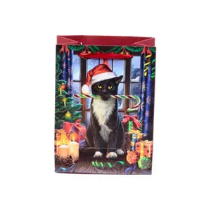 Gift bag Puckator Chat Krampus Noël Lisa Parker image-3