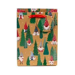 Christmas Gnomes Gift Bag Puckator image-0