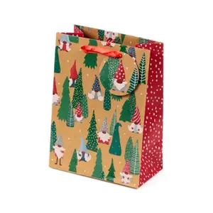 Christmas Gnomes Gift Bag Puckator image-3